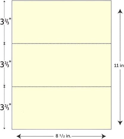 Limited Papers 8.5x11 Perforated Paper, 20/50 Pound, 75 GSM, Variety of - Image 2