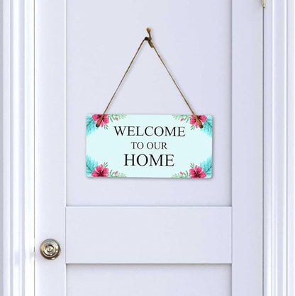 Signs ByLITA Tropical Hibiscus Personalized Hanging Wall or Door Sign | Custom - Image 6