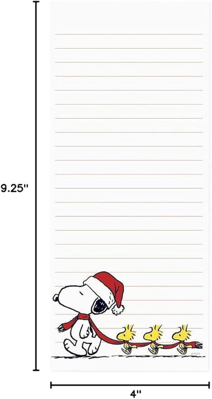 Graphique Snoopy Scarf Train Magnetic Notepad | 100 Tear-Away Sheets | Grocery - Image 7
