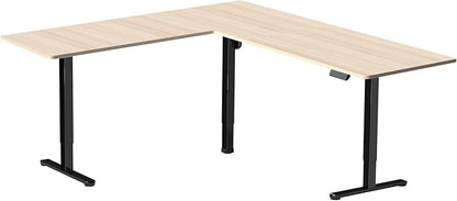 VIVO Electric Corner 84 x 63 inch L-Shaped Standing Desk, Memory Height - Image 9