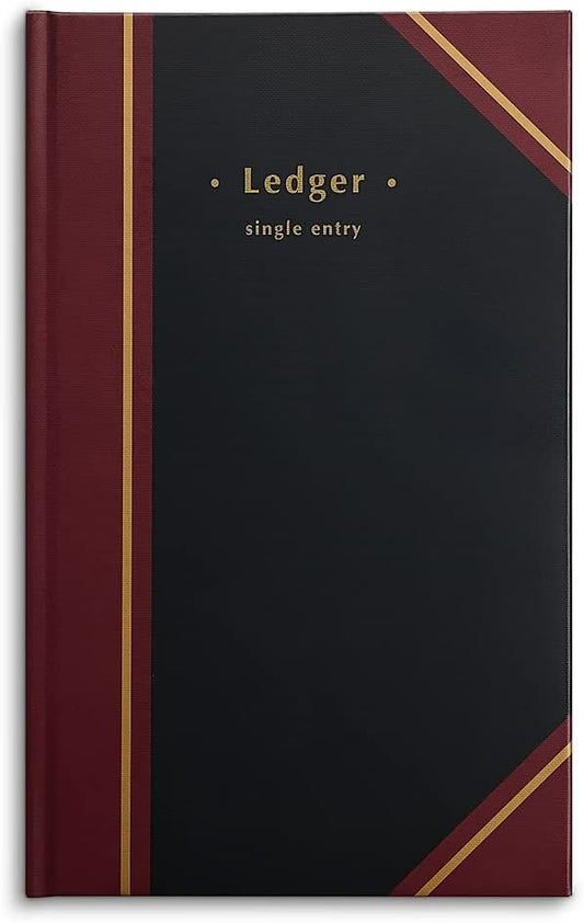 STAPLES Ledger Book, 150 Sheets – Hardbound Record Book by Staples
