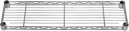 Shelving Inc. 8"d x 30"w x 34"h Chrome Wire Shelving - Image 3