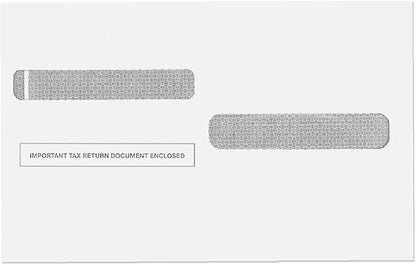 NextDayLabels - W-2 Tax Forms Double Window Security Envelopes by NextDayLabels