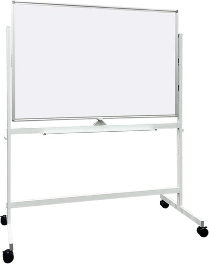 Large Rolling Whiteboard on Wheels, Portable Standing Dry Erase Board Easel - Image 3