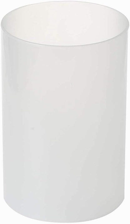 Sunwo Glass Shade Straight Cylinder Glass Lamp Shade Replacement by SUNWO
