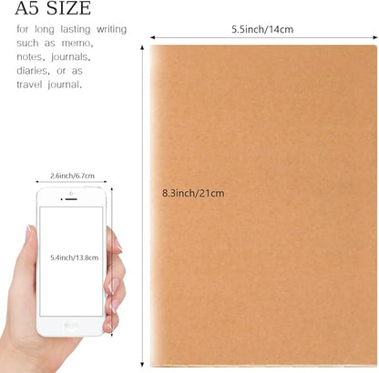 30 Pack A5 Blank Journal Notebook - Image 2
