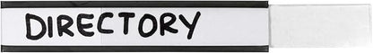SmartSign Pack of 25 Magnetic 'C' Channel Label Holders | 0.5" x 3" - Image 4