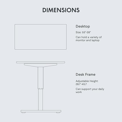 FLEXISPOT EN1 One-Piece Standing Desk - Image 6