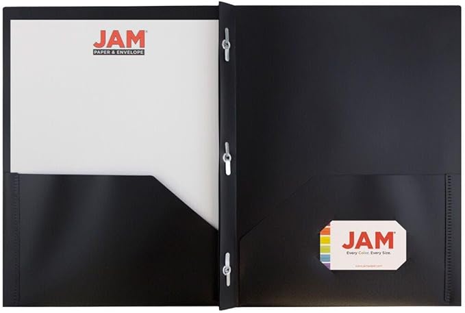 JAM PAPER Plastic Color Pop Folders - Image 5