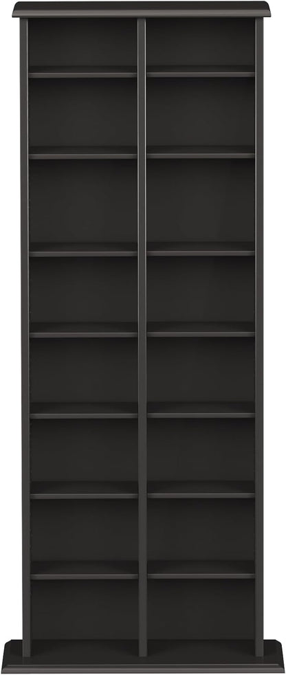 Prepac 2 Column Tall Cabinet Media, Double Multimedia Storage Tower - Image 8