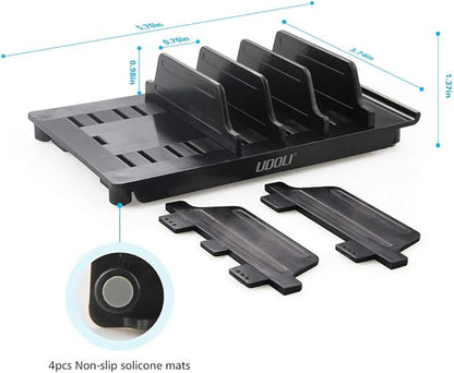 UDOLI Adjustable Universal Multi Device Organizer Dock Stand Holder, Tablet - Image 2