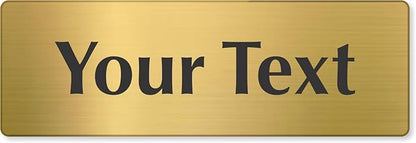 SmartSign Custom Brass Sign by SmartSign