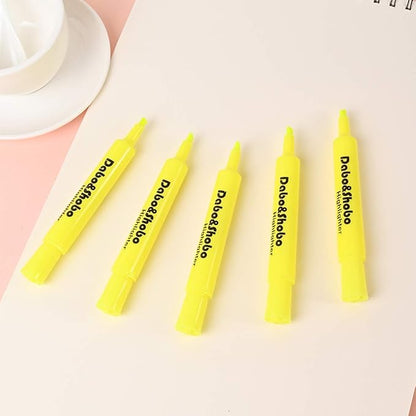 Dabo&Shobo Yellow highlighter, 24 Pack -bright color, chisel tip, - Image 7