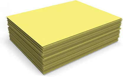 LUXPaper 8.5" x 11" Paper | Letter Size | Pastel Canary Yellow | 60lb. Text | - Image 4