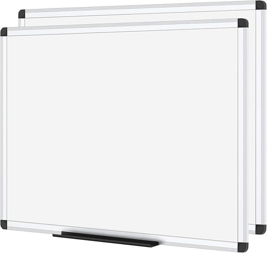 VIZ-PRO Magnetic Whiteboard/Dry Erase Board, 48 X 36 Inches by VIZ-PRO