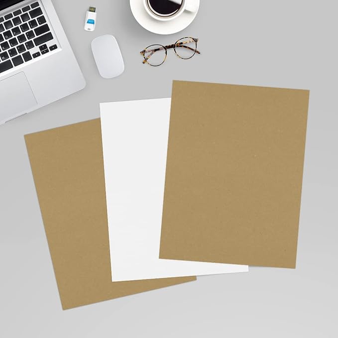 LUXPaper 8.5" x 11" Paper | Letter Size | Grocery Bag Brown | 70lb. Text | 250 - Image 6