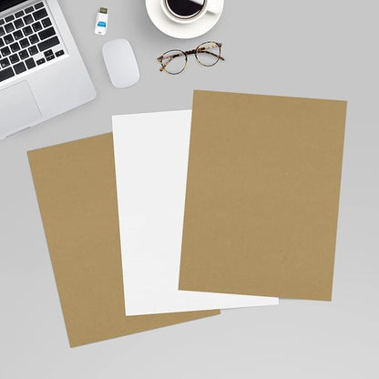 LUXPaper 8.5" x 11" Paper | Letter Size | Grocery Bag Brown | 70lb. Text | 50 - Image 6