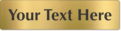 SmartSign Custom Brass Sign by SmartSign