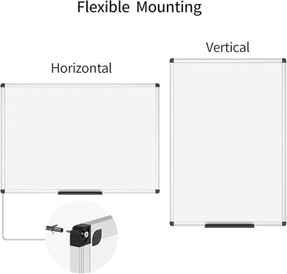 VIZ-PRO Magnetic Whiteboard/Dry Erase Board, 48 X 36 Inches - Image 4