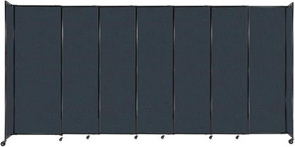 Versare Straightwall Sliding Portable Wall Partition | Freestanding Office by VERSARE