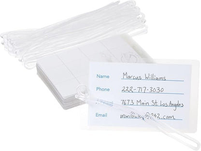 Juvale Self-Laminating Luggage Tags - Image 6