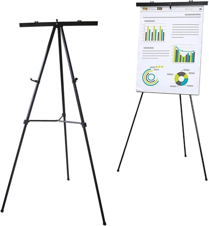 Lightweight Aluminum Flip-Chart Presentation Easel, 70 Inches by Audio-VisualDirect