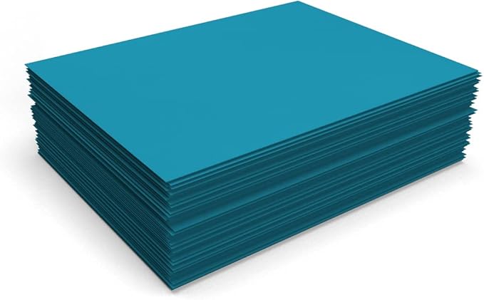LUXPaper 8.5" x 11" Paper | Letter Size | Bright Blue | 60lb. Text | 250 Qty - Image 4