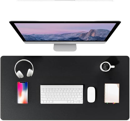 PU Leather Desk Pad Protector Gaming Mouse Pad Non Slip Desk Mat by Unknown