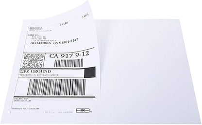 BESTEASY 1000 Round Corner Half Sheet Self Adhesive Shipping Labels - Image 4
