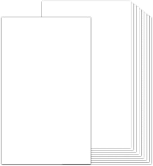 White Cardstock 8.5x14 Thick Paper 100 Sheets, Goefun 65lb Heavyweight Legal by Goefun