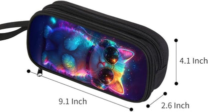 HiMagics Children's Boys Pencil Case, Large Zippered Pencil Bag - Image 2