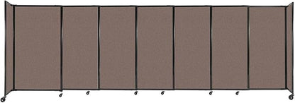 Versare Straightwall Sliding Portable Wall Partition | Freestanding Office by VERSARE