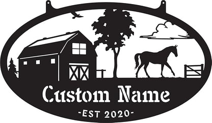 RealSteel Personalized Metal Farmhouse Sign - Image 5