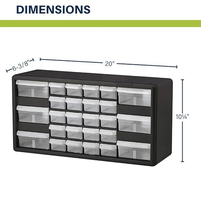 Akro-Mils 26-Drawer Plastic Drawer Storage Cabinet - Image 3