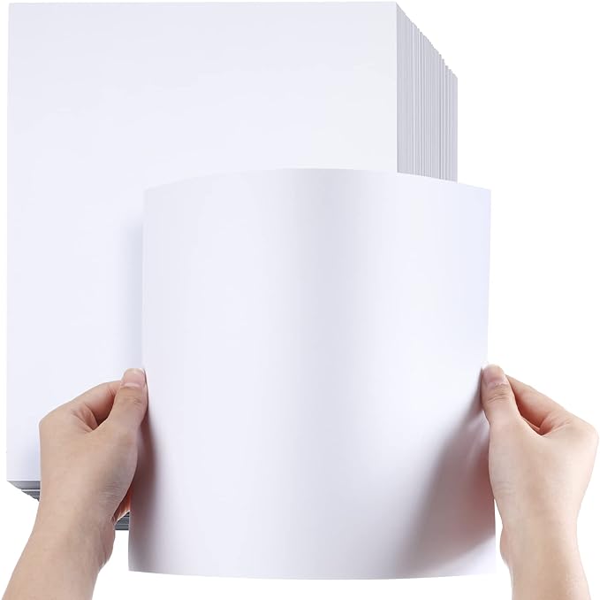 Fainne 200 Sheets 8.5 x 11 Inches Card stock Thick Paper Heavyweight Card Stock by Fainne