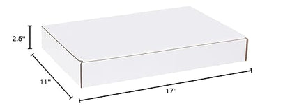BOX USA Moving Boxes Large 17"L x 11"W x 2.5"H 25-Pack, Cardboard Box - Image 3