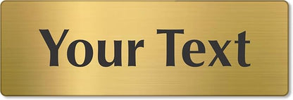 SmartSign Custom Brass Sign - Image 6