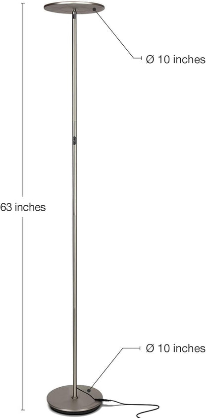 Brightech Sky LED Floor lamp, Torchiere Super Bright Floor Lamp - Image 2