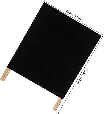 ADOCARN Double-Sided Standing Blackboard Small Chalkboard Message Board - Image 2
