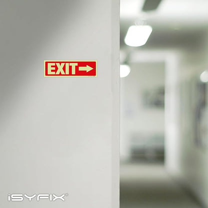 iSYFIX Exit Signs with Directional Right Arrow - Image 7
