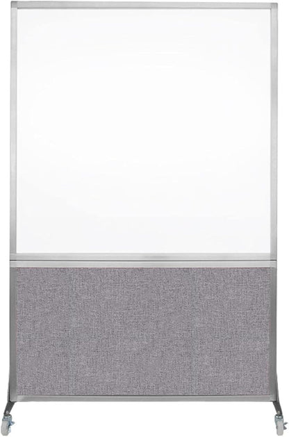 DivideWrite Mobile Whiteboard | Double Sided Dry Erase Board | Portable Office by VERSARE