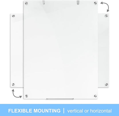 48 x 36 Inches Glass Whiteboard, Magnetic Glass Dry Erase Board - Image 4