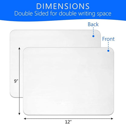 Small Dry Erase Board 9x12 – Mini White Board - Image 2