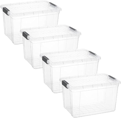 Superio Clear Storage Boxes - Image 2