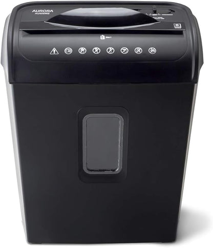 Aurora AU608MB High-Security 6-Sheet Micro-Cut Paper Credit Card Shredder - Image 2