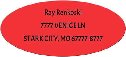 Made in USA Custom Return Address Stickers Labels Customized Mailing Label by HOOKAH+SUN