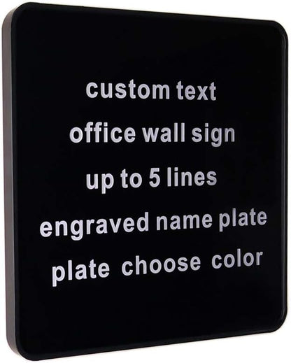 Custom Engraved Door Suite Wall Sign | Office Sign | Personalized Wall Plaque | - Image 5