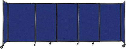 Versare Straightwall Sliding Portable Wall Partition | Freestanding Office by VERSARE