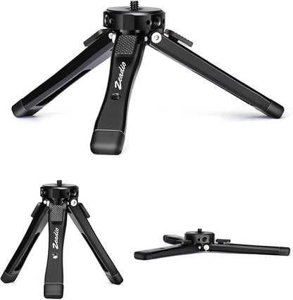 Zeadio Heavy Duty Mini Metal Tripod Stand by Zeadio