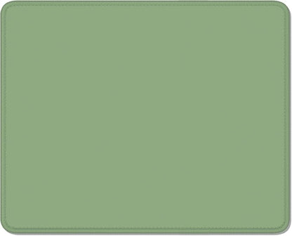 Auhoahsil Green Mouse Pad, 12 x 10 Inch Square Mousepad, 3mm Thick Rubber Mouse by Auhoahsil
